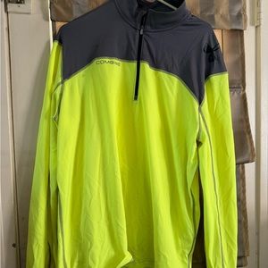 Bright Yellow Adidas Combine Quarter up